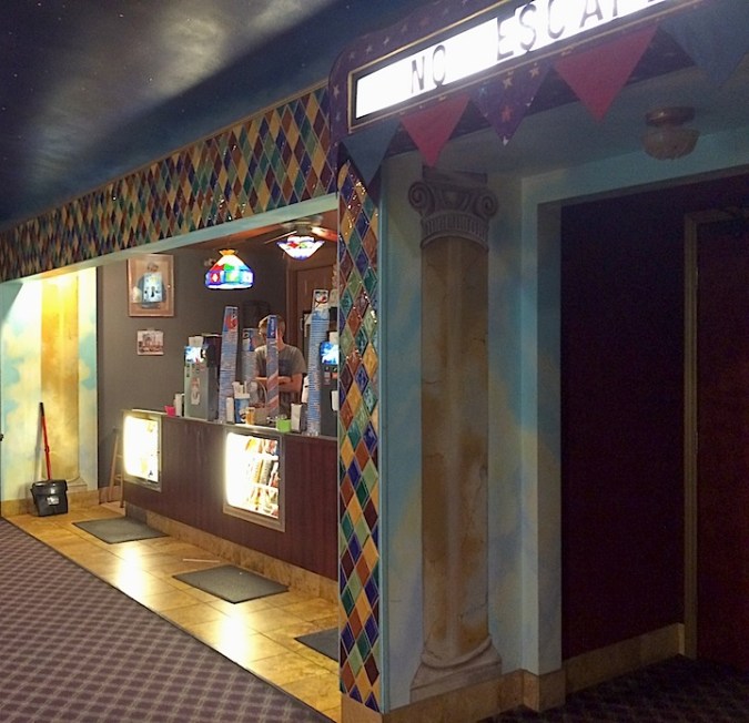 "No Escape": Cover Theater, downtown Fort Morgan, Colorado