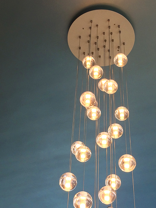 Light fixture no. 1, SIH Cancer Institute