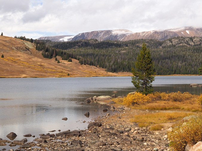 Lake west of Beartooth Pass